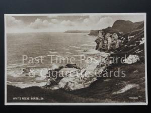 Antrim: Coltraine, Portrush, White Rocks Old Postcard