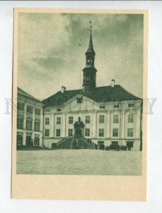 470360 USSR 1956 year Estonia Narva town hall postcard