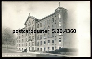 4360 - NEW YORK CITY 1920s Yorkville Misericordia Hospital. Real Photo Postcard