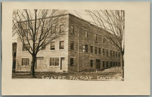 CANTON PA SWAYZE FACTORY ANTIQUE REAL PHOTO POSTCARD RPPC