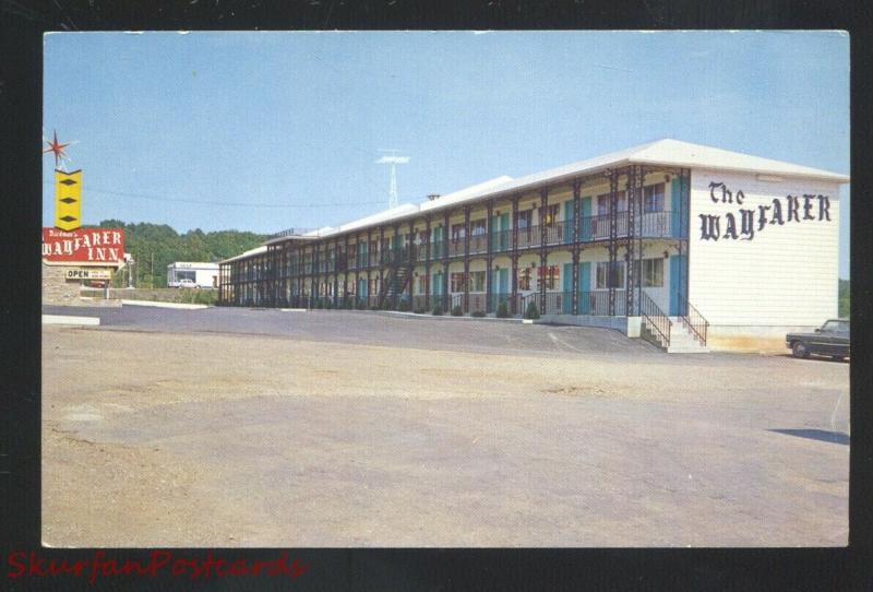 ROLLA MISSOURI DICKMAN'S WAYFARER INN MOTEL OLD ROUTE 66 MO. POSTCARD