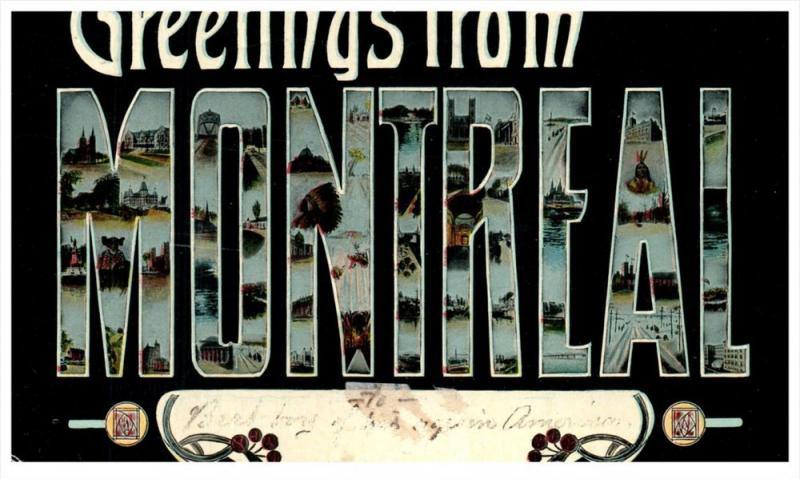 1770 Montreal LARGE LETTER l 1914