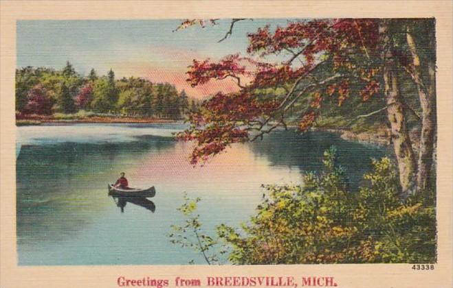 Michigan Greetings From Breedsville