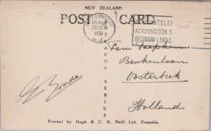 New Zealand Featherston St Wellington Vintage RPPC C090