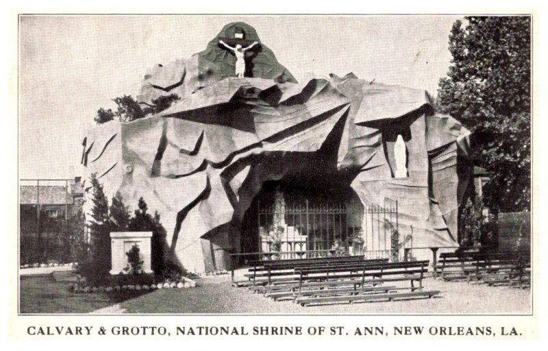 Louisiana New Orleans Calvary & Grotto National SHrine of St.Ann