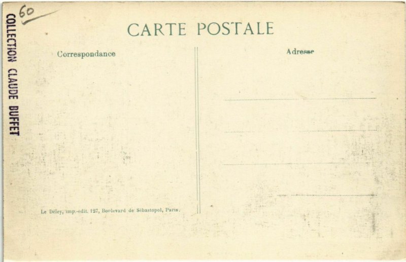 CPA Senlis - Le Quartier de la Licorne - Ruines (1032089)