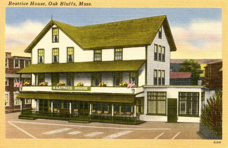 MA - Martha's Vineyard Island. Oak Bluffs. Beatrice House