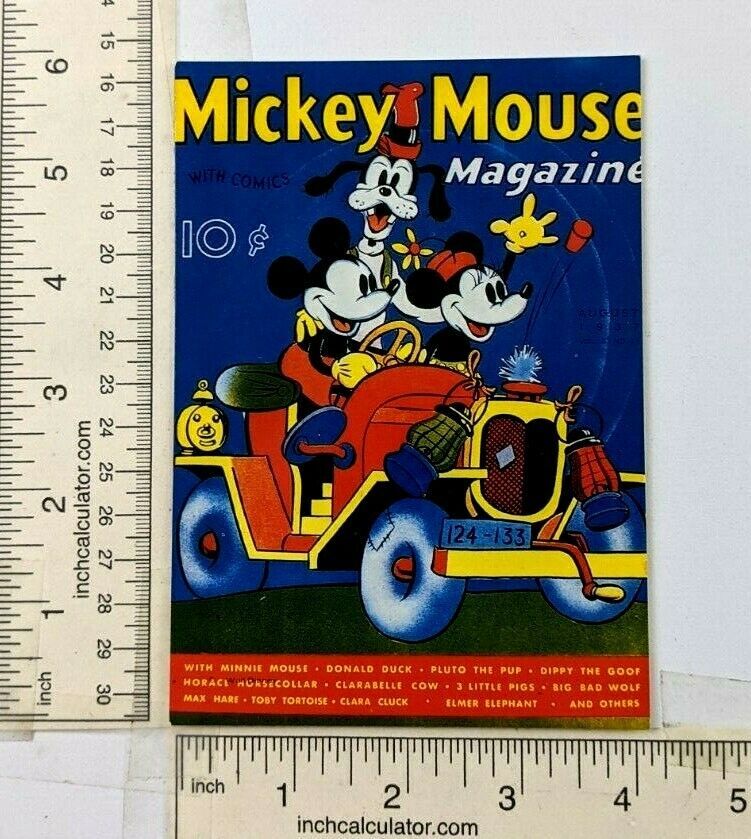 CPM Postcard Nugeron " Mickey Mouse " Comics 24 