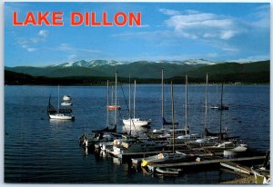 Postcard - Dillon Reservoir and 10 Mile Range - Colorado
