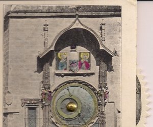 Prague, Czechoslovakia 1910's Astronomical Clock, Mechanical NOVELTY PC