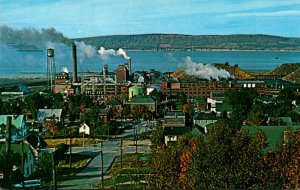 Canada New Brunswick Dalhousie Panoramic View From Grey Street