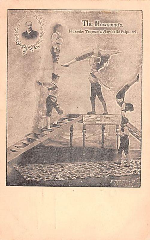 The Newsome's Circus Acrobat Unused 