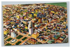 Vintage 1940's Postcard Aerial View of Downtown St. Louis Missouri