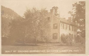 Built by Second Samuel real photo - Skinners Eddy, Pennsylvania PA