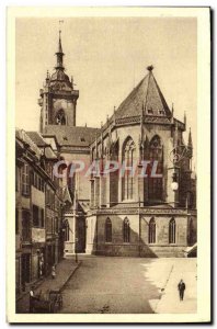 Old Postcard Colmar La Cathedrale