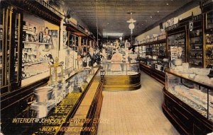 Interior Johnson's jewelry store Independence Kansas