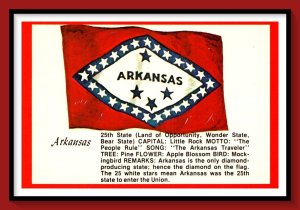 Arkansas - Flag & Info - [AR-085X]