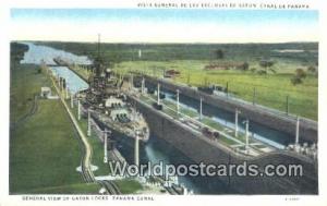 Panama Panama Canal Gatun Locks 