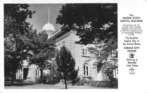 Carson City Nevada Capitol Building Real Photo Vintage Postcard J80227