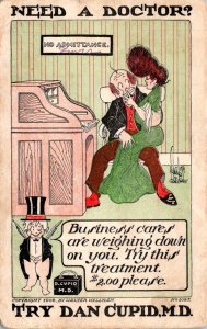 Humour Need A Doctor Try Dan Cupid M D 1909