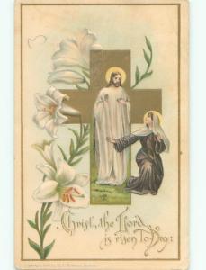 Divided-Back RELIGIOUS SCENE Christianity Postcard AB0151