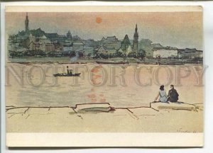 480479 USSR 1962 Bogatkin Hungary Budapest ed. 20000 Soviet artist