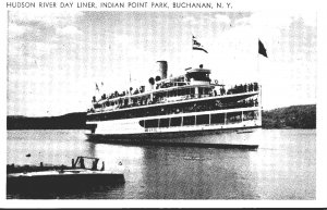 New York Buchanan Hudson River Day Line Excursion Boat Indian Point Park