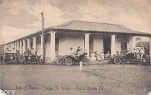 Isle of Pines Santa Fe Hotel C1912 postcard BA123