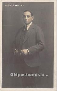 Hubert Marischka 1882 - 1959 Austrian Operetta Tenor Unused 