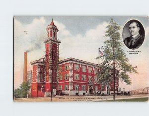 Postcard Home Of Successful Farming Pub. Co., Des Moines, Iowa