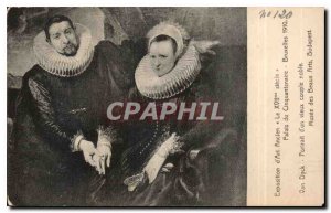 Old Postcard Art Exhibition Old XVII century the Palais du Cinquantenaire Bru...