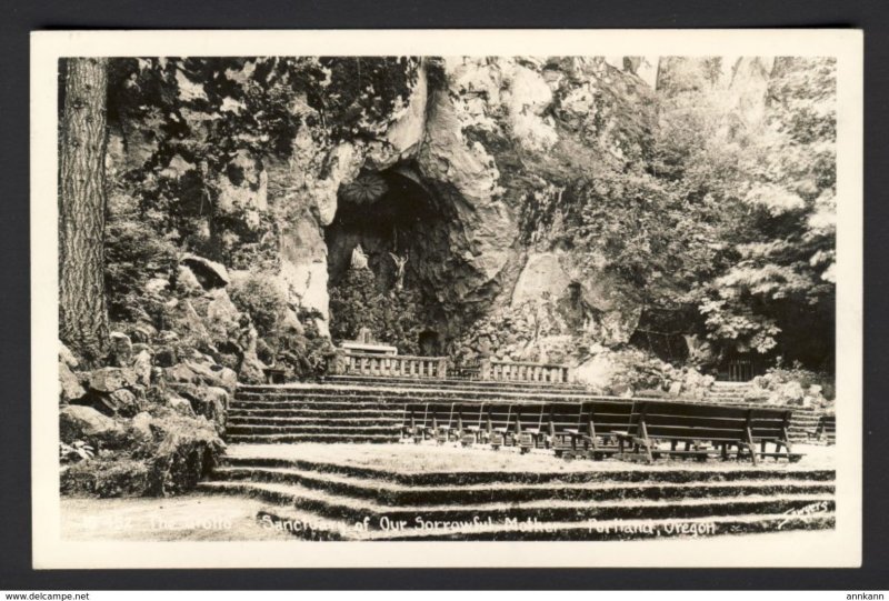 The Grotto Sanctuary of Our Sorrowful Mother Portland Oregon - photo by Sawyers