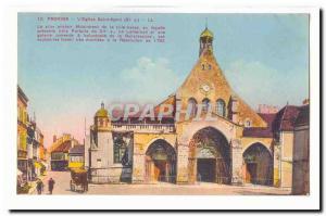 Provins Old Postcard L & # 39eglise Saint Ayoul (11th)