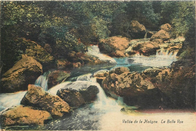 Postcard Belgium Spa vallee de la Hoegne la belle vue