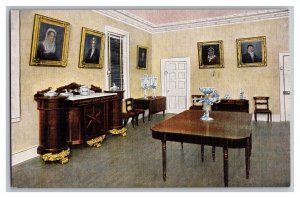 Postcard TN The Hermitage Andrew Jackson Home Dining Room Heritage Tennessee