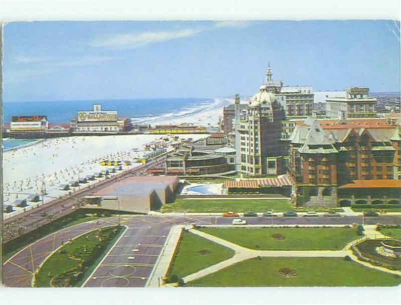 Pre-1980 BOARDWALK AT MARLBOROUGH HOTEL Atlantic City New Jersey NJ hr5851