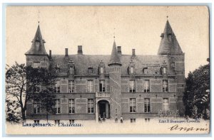 c1905 Chateau Langemark Langemark-Poelkapelle Belgium Antique Posted Postcard