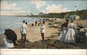 Bahamas Hog Island North Beach c1905 Postcard