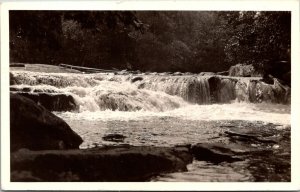 VINTAGE POSTCARD REAL PHOTO RPPC CEDAR CROFT ONTARIO CANADA MAILED 1942