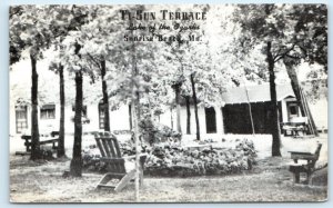 SUNRISE BEACH, Missouri MO ~ Lake of the Ozarks TI-SUN TERRACE Motel  Postcard