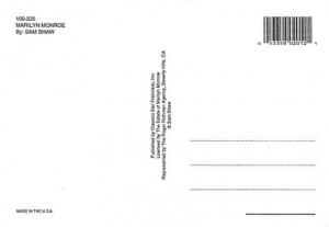 Marilyn Monroe Movie Poster Postcard