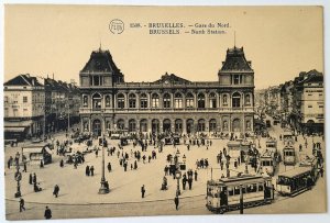 9 VINTAGE POSTCARDS OF BRUSSELS. NUMBEREDS. Printer: F. Lion. UNUSED!!!