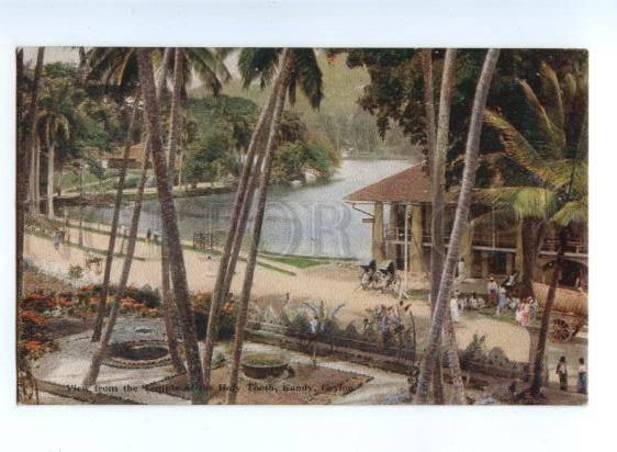 151563 CEYLON KANDY View from Temple of Holy Tooth Vintage PC