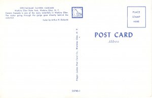 PC6096 CAVERN CASCADE, WATKINS GLEN STATE PARK, NY