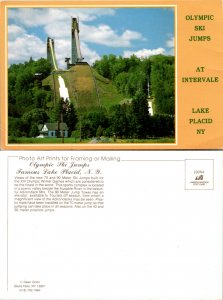 Olympic Ski Jumps at Intervale Lake Placid NY