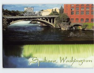 Postcard Spokane Washington USA