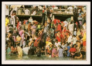 Benares - Ghats on the River Ganges