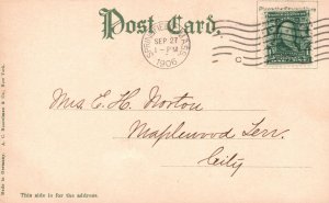 Vintage Postcard 1906 Young Men Christian Association Springfield Massachusetts
