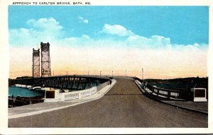 Maine Bath Approach To Carlton Bridge