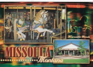 Montana Missoula Caras Park Hand Carved Carousel